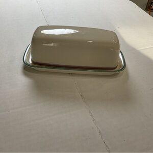 Pfaltzgraff Juniper 90s Butter Dish